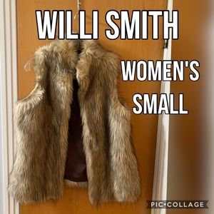 Faux Fur Vest Small